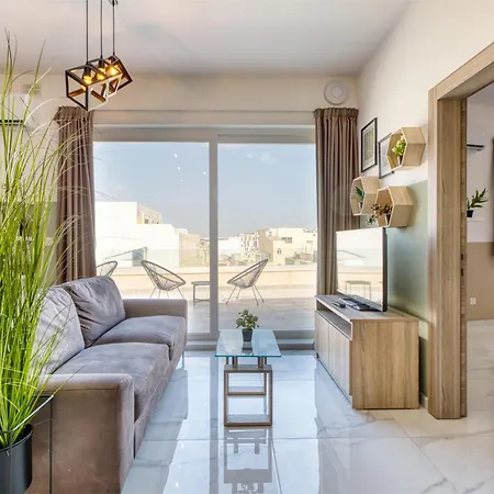 Lägenhet Sunshine Penthouse 2br Heaven With Ac, Terrace & Wifi By 360 Estates