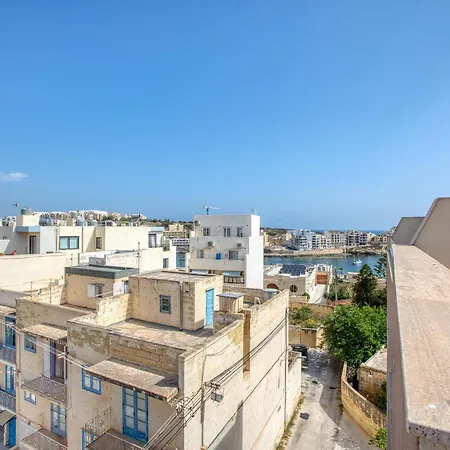 Sunshine Penthouse 2br Heaven With Ac, Terrace & Wifi By 360 Estates * Kappara