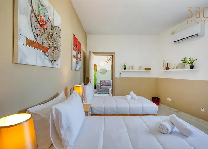 Appartement Sunshine Penthouse 2br Heaven With Ac, Terrace & Wifi By 360 Estates Kappara