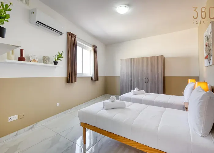 Appartement Sunshine Penthouse 2br Heaven With Ac, Terrace & Wifi By 360 Estates Kappara